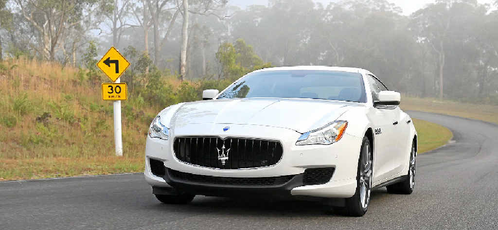 The new Maserati Quattroporte powered by a V6. The new Maserati Quattroporte powered by a V6.
